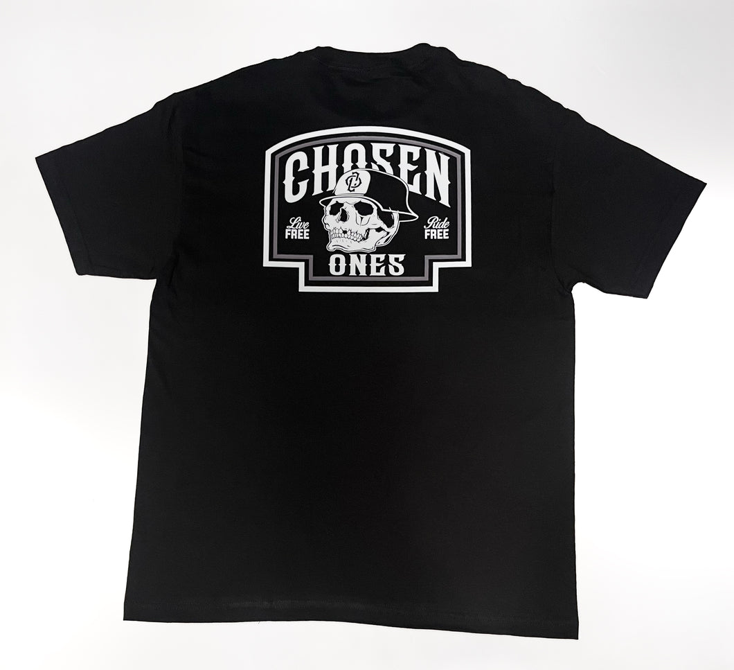 CHOSEN LIVE FREE, RIDE FREE TEE